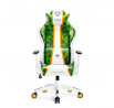 Herní křeslo One 2.0 Normální velikost, Craft Edition, bílo-zelené