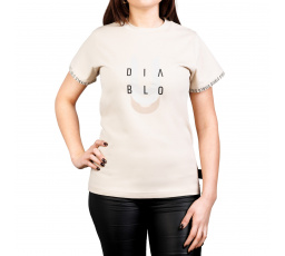 Dámské tričko-Béžové-Extra Large