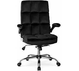 Otočná židle LONDON Černý Sametový