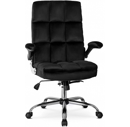 Otočná židle LONDON Černý Sametový