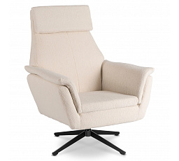 Otočná Relaxační Křeslo TERRY Béžové