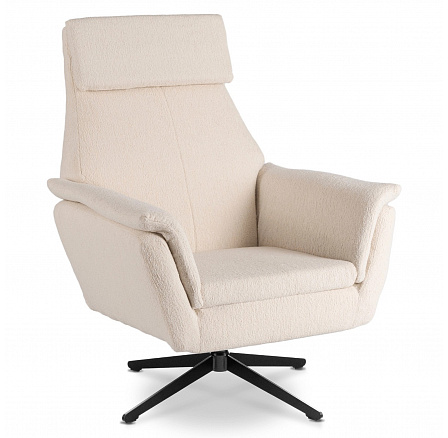 Otočná Relaxační Křeslo TERRY Béžové