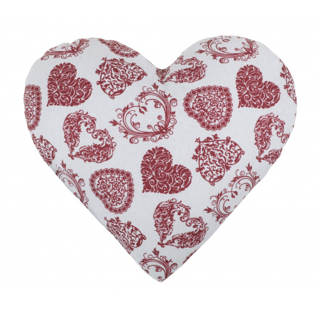 Polštářek srdíčko krajkové srdce