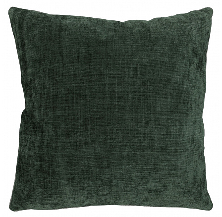 Polštář s výplní - tmavě zelený, 100% polyester, 45 x 45 cm Polštář s výplní - tmavě zelený, 100% polyester, 45 x 45 cm