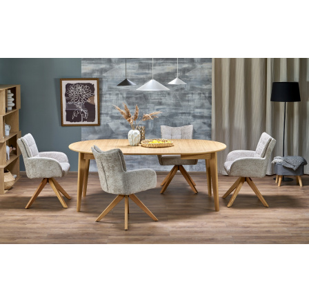 MAGNUS rozkládací stůl dub přírodní matný (2p=1ks)