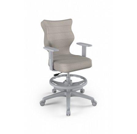 Kancelářské křeslo DUO , šedá Monolith 03 velikost 5 WK+P