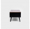 Konferenční stolek ANZABI s výklopnou deskou hnědý 105x50.5x43.5 cm 712067