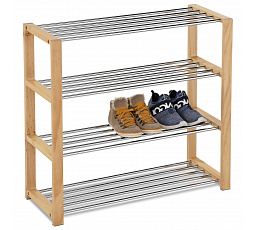 Botník, kov, hnědá, 83168-14 NAT