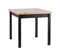Jídelní stůl FLIP 60(120), Dub Artisan/Černá