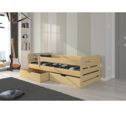 Postel s matrací BEMMA 180x80 Pine Natural