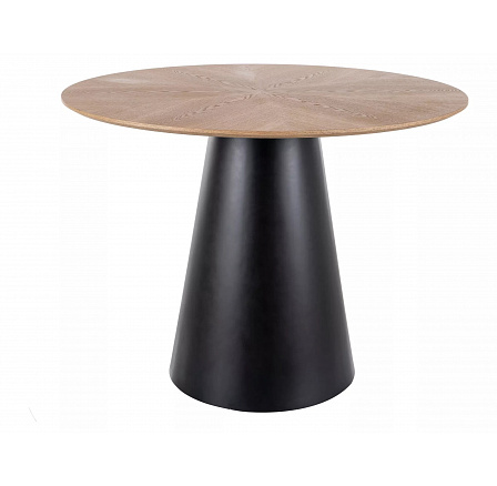 Jídelní stůl ANGEL 100, Dub/Černá