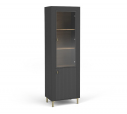 Systém "MOSSA" MO3 (Vitrína 1D) - Barva: dub whisky