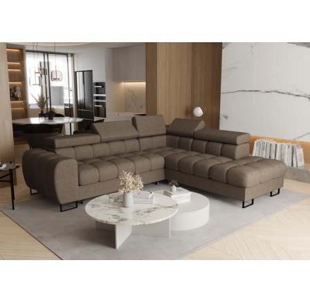 Rohová sedací souprava ASPEN 260x225 cm - pravá, béžová Rohová sedací souprava ASPEN 260x225 cm - pravá, béžová