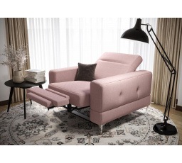 Křeslo MALIBU , relax - růžová