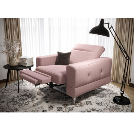 Křeslo MALIBU , relax - růžová Křeslo MALIBU , relax - růžová