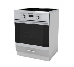 Kuchyňská skříňka Femme PK šedý lesk