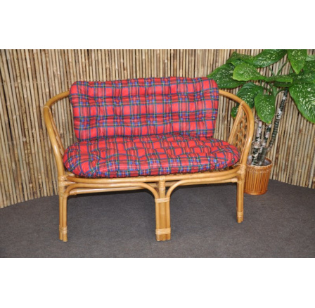 Polstr na lavici Bahama červený