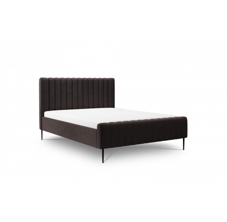 Čalouněná postel do ložnice Nicole - 160x200, Salvador (SIC) 4/černé nohy