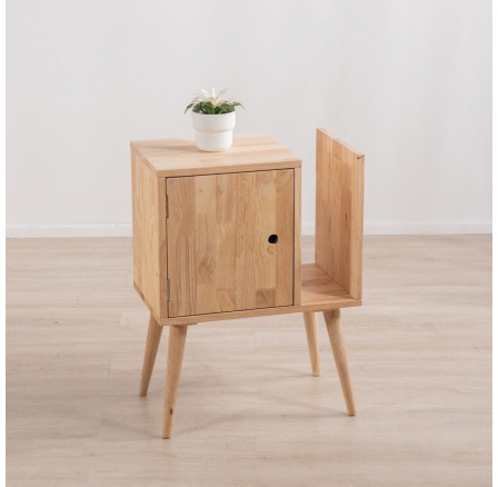 Noční stolek SINAR přírodní 50x30x66.5 cm 871158