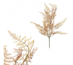 Kapradí - umělý trs, barva zeleno-hnědá