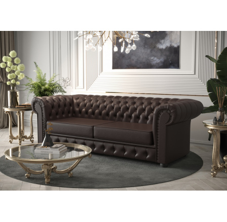 Sofa MANCHESTER II 188 cm přírodní kůže - Pohovka s funkcí spaní, přírodní kůže - volitelná barva Sofa MANCHESTER II 188 cm přírodní kůže - Pohovka s funkcí spaní, přírodní kůže - volitelná barva