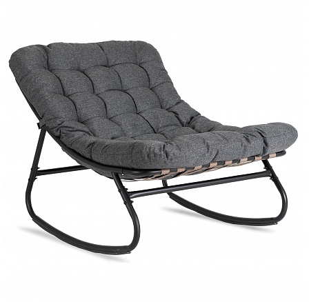 Houpací křeslo AURORA Šedé