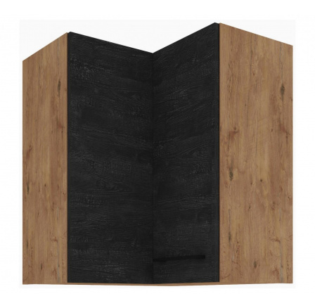 Kuchyňská skříňka Vega 60x60 GN 72 2F dub lancelot/dark wood