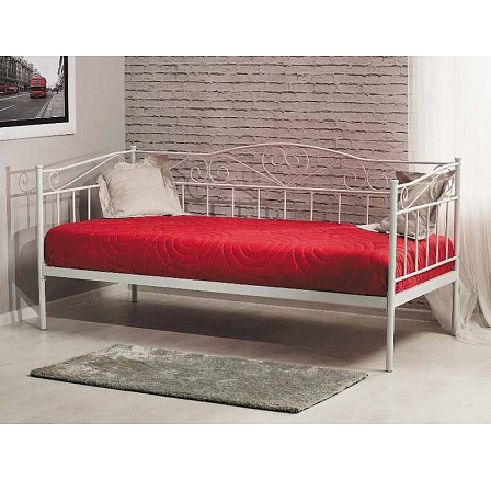 Postel BIRMA 90x200 cm, bílá Postel BIRMA 90x200 cm, bílá