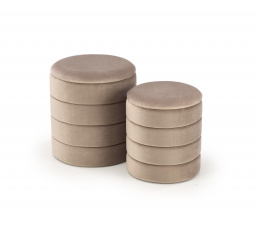 Sada 2 taburetů PACHO, béžová