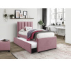 Postel s přistýlkou RUSSO 90, Růžová