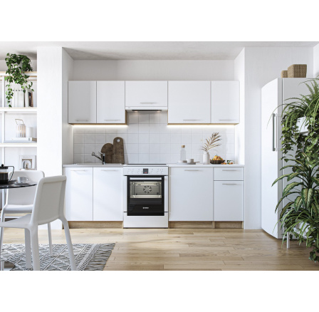 Kuchyňská linka DARIA 240, Dub sonoma/Bílá Kuchyňská linka DARIA 240, Dub sonoma/Bílá