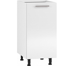 Kuchyňská dolní skřínka VENTO D-40/82, Bílá/Bílý Lesk