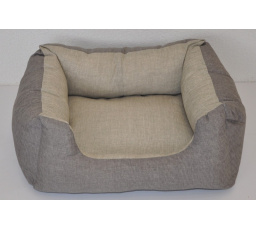 Pelíšek AXIN tmavě béžový - 58x48 cm