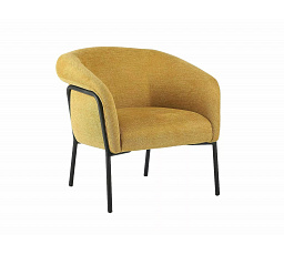 Křeslo CLOVER, BREGO Curry 68/Černá