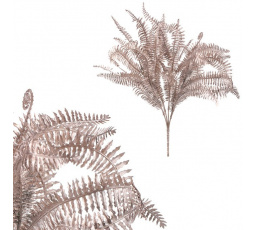 Kapradí - umělý trs, barva měděná