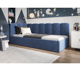 Postel SIMBA - modrá - T73, Levá strana