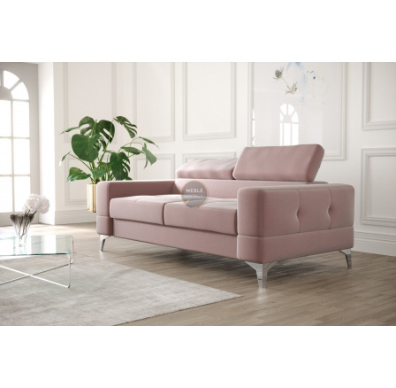 Sofa TOSCANIA II 180 cm - růžová