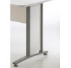 Ukončovací nohy stolu Office 437 silver grey