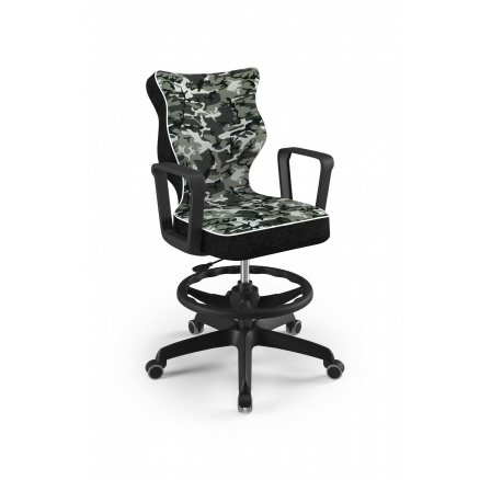 Kancelářské křeslo NORM, černá Storia 33 velikost 5 WK+P