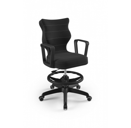 Kancelářské křeslo NORM, černá Velvet 17 velikost 5 WK+P