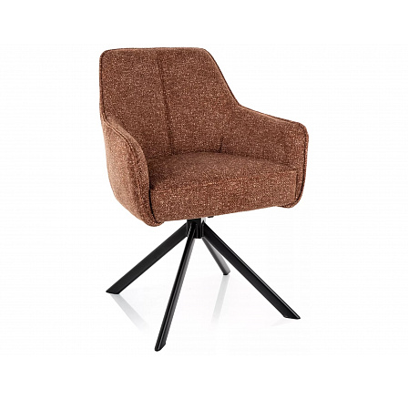 ŽIDLE NOTTI LEO ČERNÝ RÁM / CAMEL 35 ŽIDLE NOTTI LEO ČERNÝ RÁM / CAMEL 35