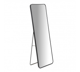 Zrcadlo ELORA stojící obdélníkové černé Š = 50 cm V = 140 cm 872025
