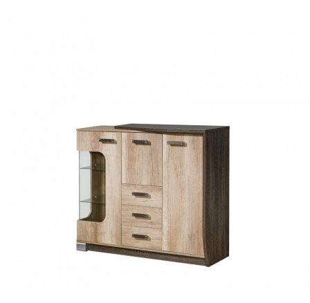 Systém "ROMERO" R7 (Komoda 3D 3S) - Strana: P; Barva: arusha Systém "ROMERO" R7 (Komoda 3D 3S) - Strana: P; Barva: arusha