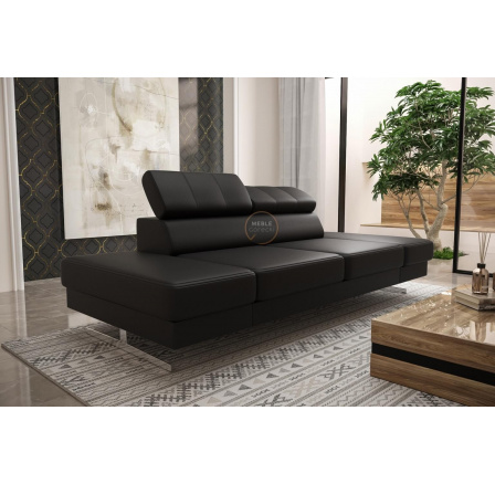 Sofa EMPORIO II 250 cm - černá eko kůže Sofa EMPORIO II 250 cm - černá eko kůže