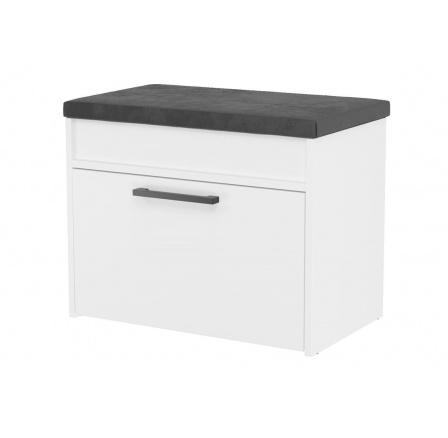 Botník se sedákem Pargas MINI bílá Botník se sedákem Pargas MINI bílá