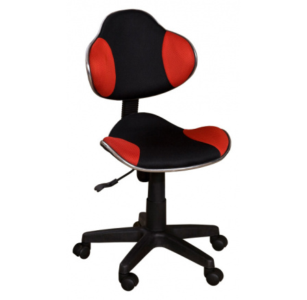Židle QZY-G2  černo-červená