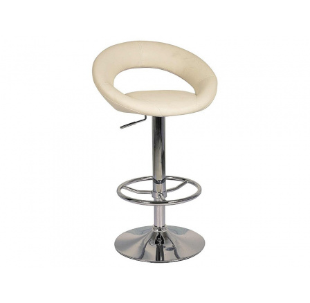 Barová židle C-300, krémová ekokůže