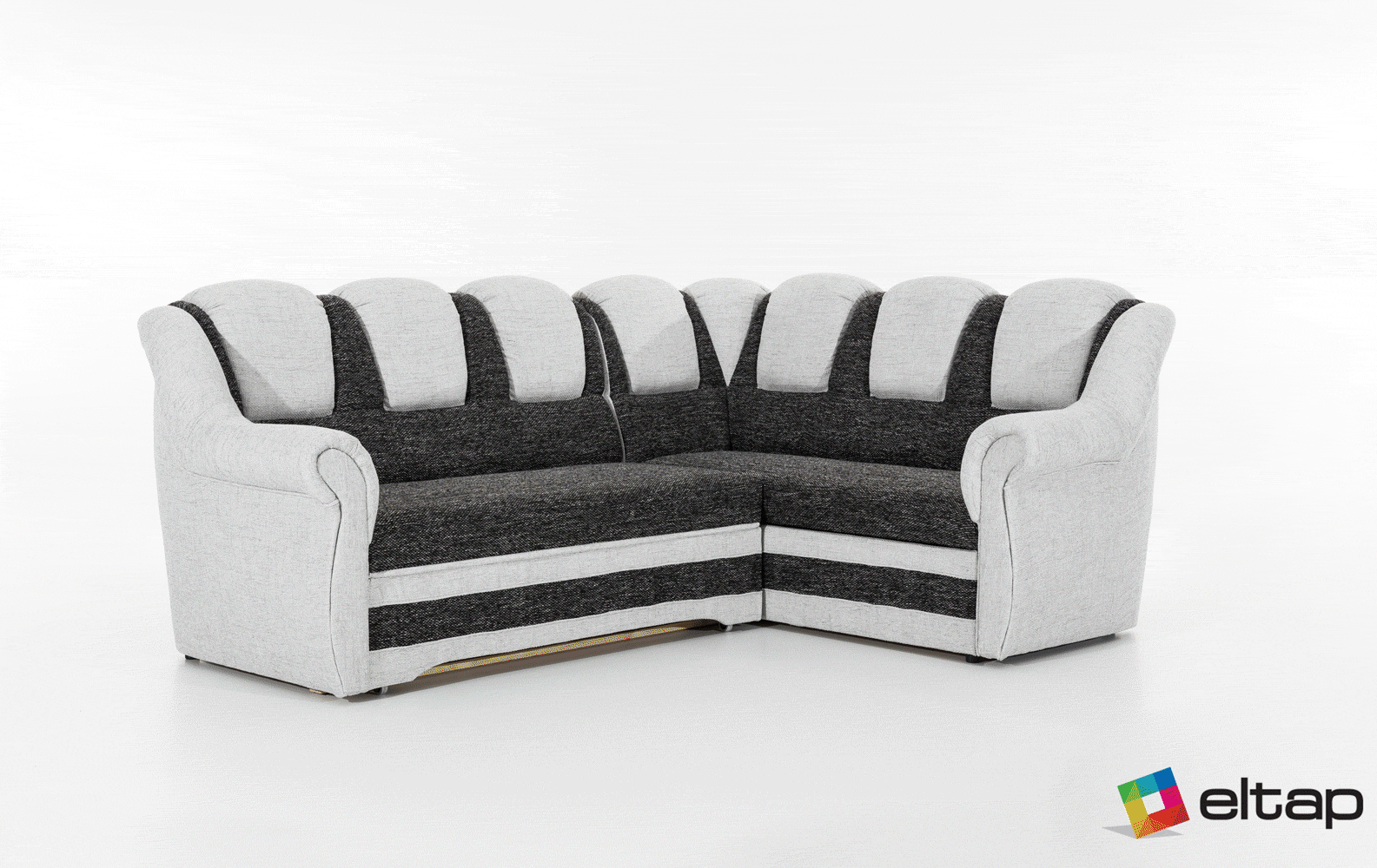 Rohová sedací souprava LORD II, Berlin 03/Soft 66, Pravá