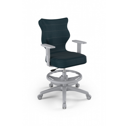 Kancelářské křeslo DUO , šedá Monolith 24 velikost 5 WK+P