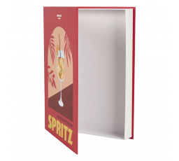 Krabička kniha Spritz červená